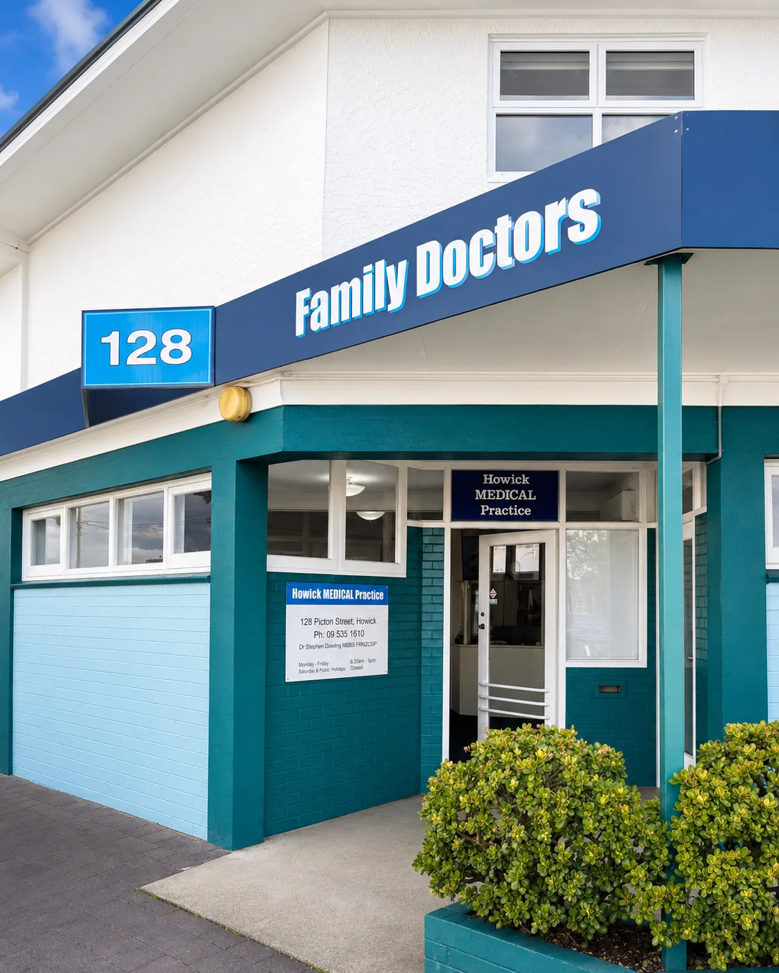 Howick Medical Practice on Picton Street